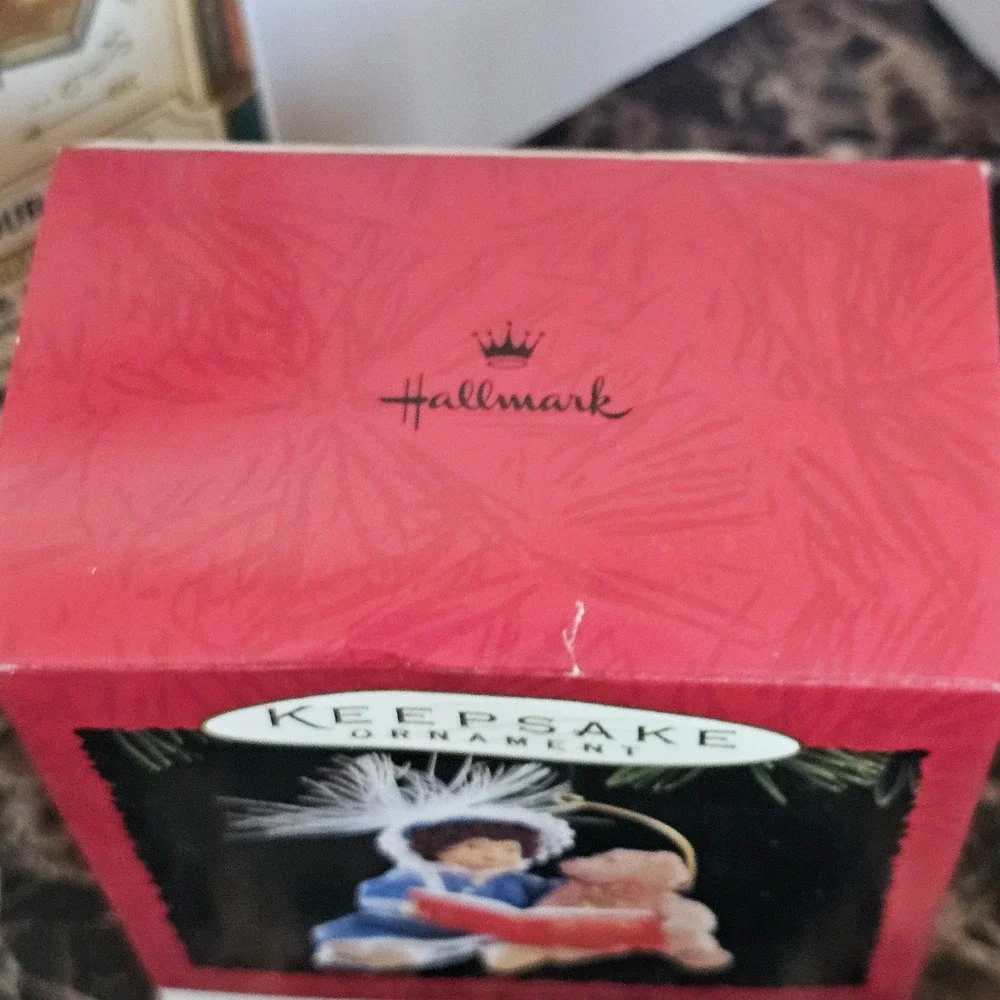 1995 Hallmark Keepsake Ornament Beverly and Teddy Special Edition QX5259 Vintage
